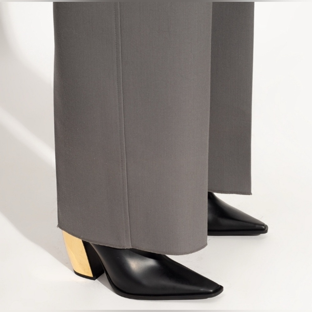 $1550 Bottega Veneta Tex leather mules size 37.5 - Picture 4 of 13